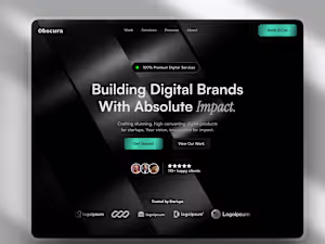 Obscura Agency Website Redesign