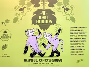 Craft Brew Narratives for Idyll Hounds | Grapeful Opossum