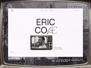 ERIC COLE — Personal Portfolio Template