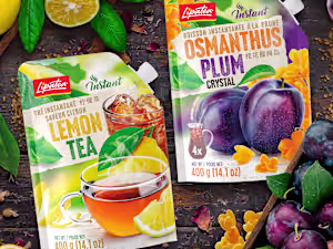 Package design for a tea company in Asia