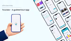 Guided Tours Mobile App — A UI/UX Case Study on Behance