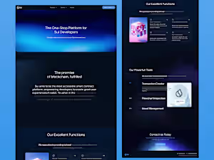 The One-stop shop platform for SUI