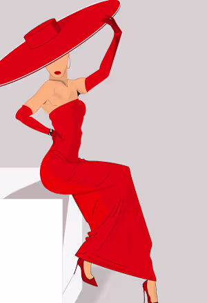 2D Fashion illustration
