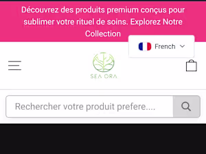 Seaora Product Page Development