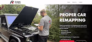 website for Reliable and professional car remapping services