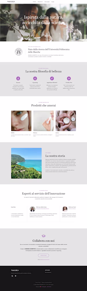 I developed the showcase website