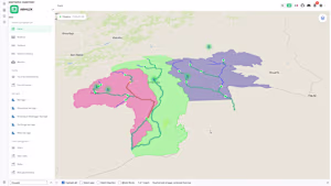 the latest project I worked on was a web platform for flood ...