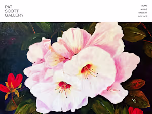 Pat Scott Gallery – Framer Design & Development