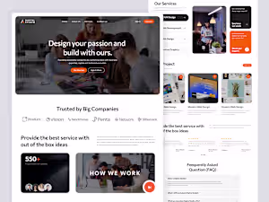 High-Conversion Landing Page for Creative