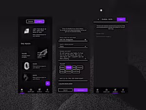 Rethinking dream apps - UI/UX design