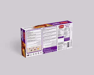 Margherita Pizza Spring Roll Packaging