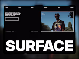 SURFACE - Minimal Art Direction