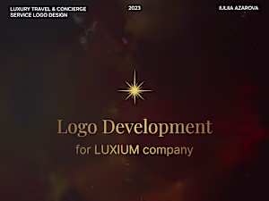 Luxury Logo Design for Luxium