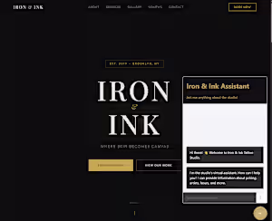 RAG-powered AI chatbot built for