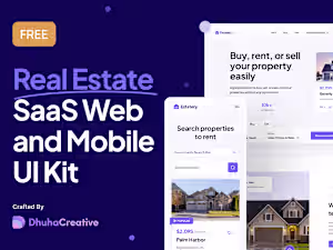 Estatery - Real Estate Web and Mobile Landing Page