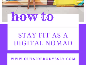 Blog post - How to Stay Fit as a Digital Nomad