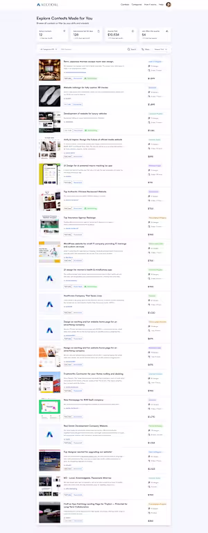 Developer Contest Platform
