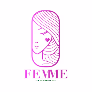 LOGO de FEMME a women beauty salon :: Behance