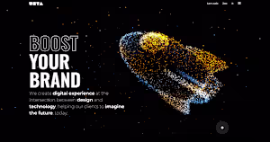 Agency Webflow Website and Spline Animation Development