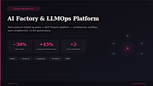 Tech Lead on a hybrid