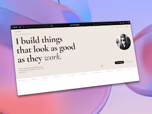 heyrachel.dev - Portfolio & Design Work