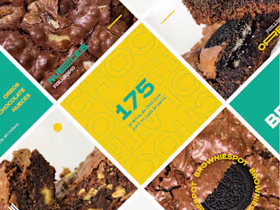Brownie Spot | Identidad y redes sociales :: Behance