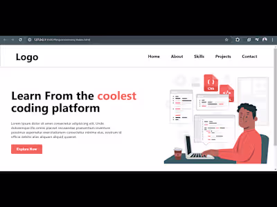 Landing Page