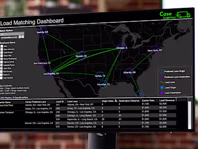 Freight Matching Tool
