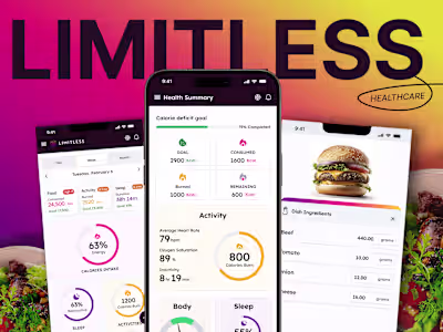 Healthcare Mobile App UI/UX Design