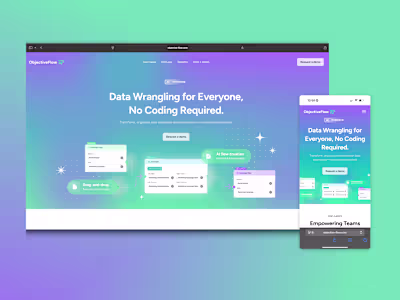 ObjectiveFlow Website Redesign and Development