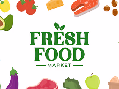 FreshFood Market: Logo Design