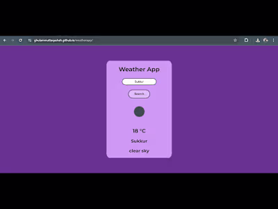 Weather App