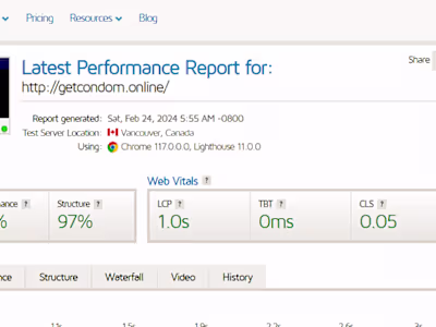 Website Speed Optimization