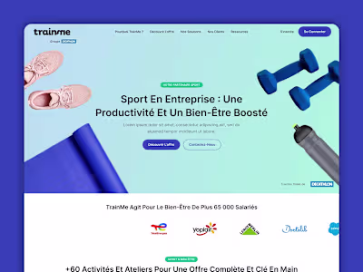 TrainMe Webdesign
