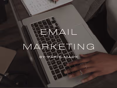 Email sample for a welcome sequence