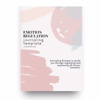 Emotion Regulation Workbook