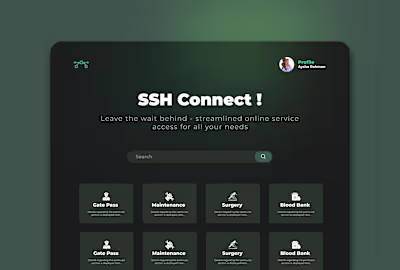 SSH Connect Hospital Management System