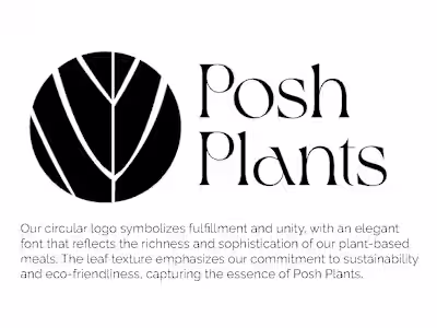 Brand Identity Development for Posh Plants