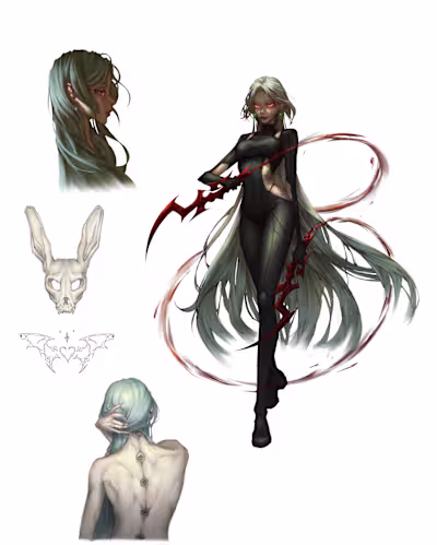 Character concept art/ design