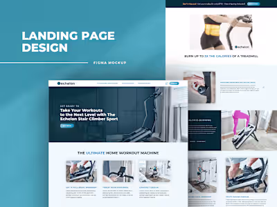 Landing Page Design - Echelon