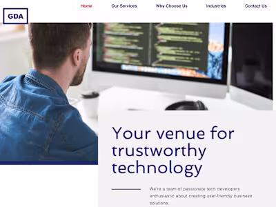 💼 Landing Page Copy for GDA Consulting