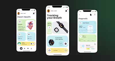 Smartwatch App Ui Design: Behance