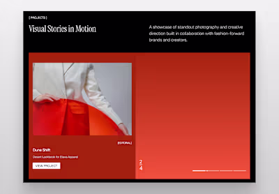 Studio IRE: Framer Website Design & Development