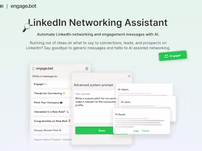 Engage.Bot - LinkedIn Messaging AI Assistant