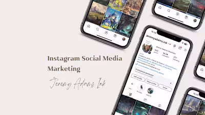 Growing an Artist's Instagram to over 45k Followers