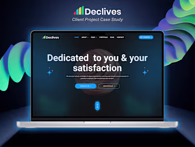 Declives — Corporation Website Design