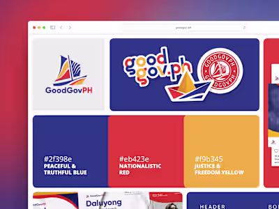 GoodGovPH | Logo Design, Brand & Visual Identity