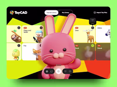 3D Character Design & App Development