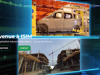 Official website of OFPPT Industrial of Marrakesh