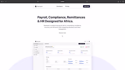 Backend Development for Seampaie AI Payroll Platform